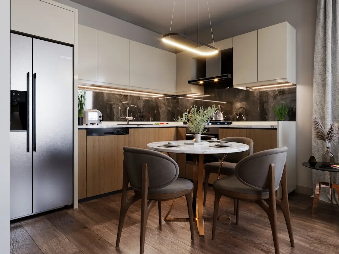 Fitted kitchen